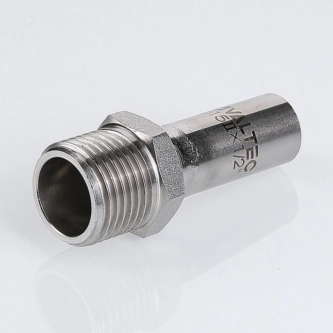 Вставка Inox-Press Valtec 28 мм х 1" (нар.резьба)