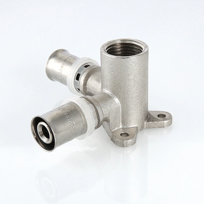 Водорозетка пресс Valtec 20 мм х 1/2" проходная