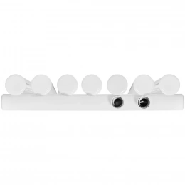 Трубчатый радиатор Stout TUBE ROUND R40 1-1750- 7 секций RT нижнее правое подключение (белый)