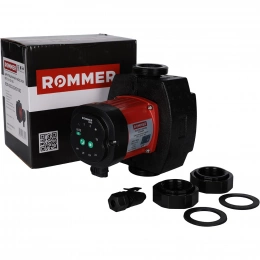 Насос циркуляционный Rommer ERTI 32/60-180, гайками и теплоизоляцией