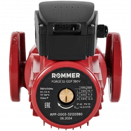 Насос циркуляционный Rommer FORCE 32-120F 380 V фланцевый