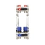 Коллекторная группа для отопления Varmega VM15802 ВР 1″, на 2 контура 3/4″ EK, латунь
