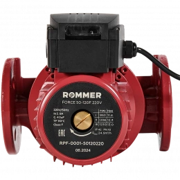 Насос циркуляционный Rommer FORCE 50-120F 220 V фланцевый