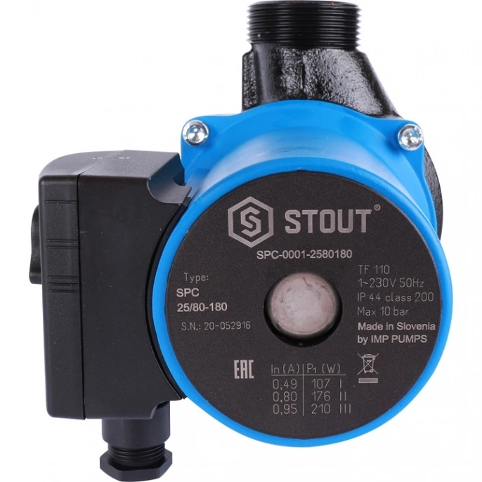 Насос циркуляционный Stout 25/80-180