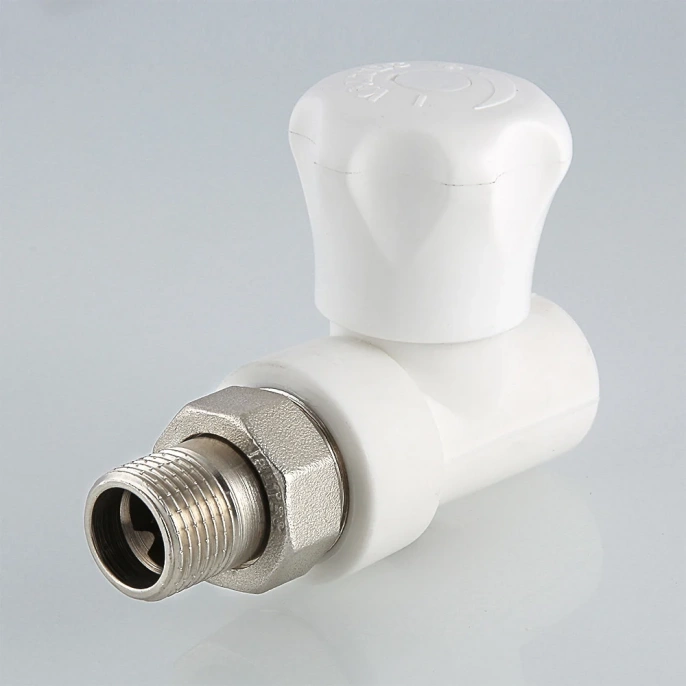 Вентиль Valtec PP-R 20 мм х 1/2" со сгоном прямой