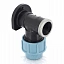 Водорозетка обжим-В для труб ПНД Unidelta 25x3/4