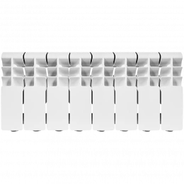 Алюминиевый радиатор Rommer Plus 200 (8 секций)