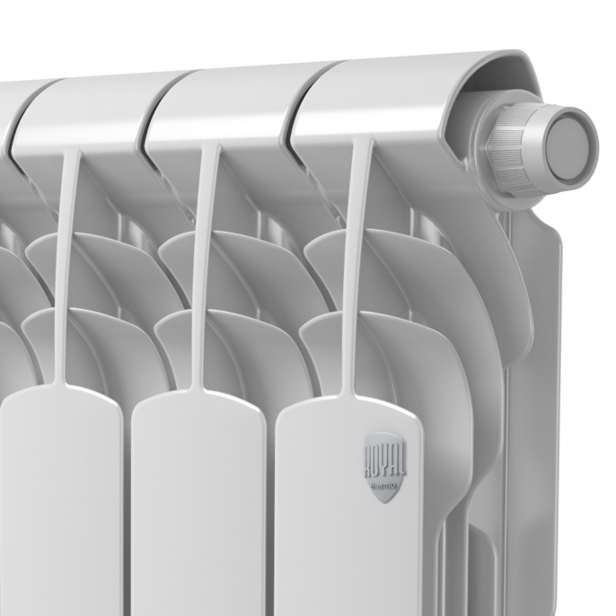 Биметаллический радиатор с нижним подключением Royal Thermo Vittoria 350 VDR  8 секций