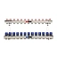 Коллекторная группа для отопления Varmega VM15813 ВР 1″, на 13 контуров 3/4″ EK, латунь