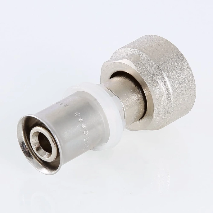 Накидная гайка пресс Valtec 16 (2,0) мм х 3/4” «евроконус»