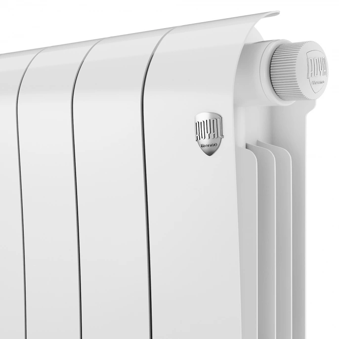 Радиатор биметаллический Royal Thermo Infinity 300 Bianco Traffico VR80 - 8 секций