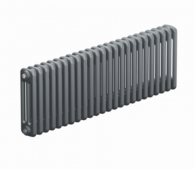 Радиатор трубчатый Rifar Tubog TUB 3037 - 24 секции, цвет TI - Титан
