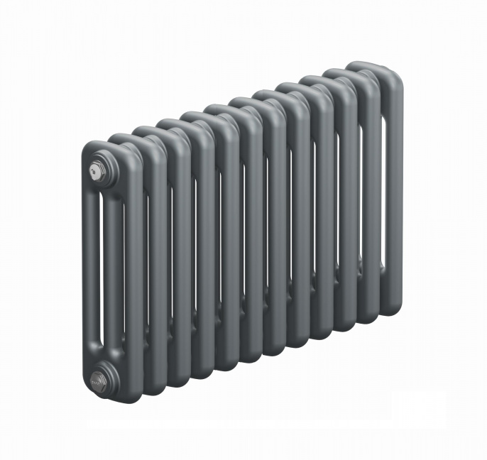Радиатор трубчатый Rifar Tubog TUB 3037 - 12 секций, цвет TI - Титан