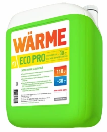 Теплоноситель для систем отопления Warme Eco Pro 30 10 кг