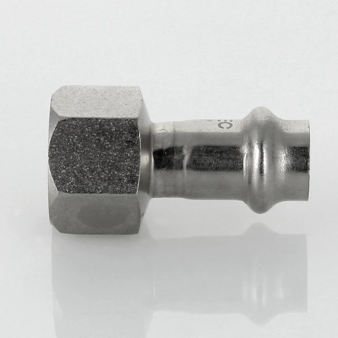 Муфта Inox-Press Valtec 18 мм х 1/2" (вн.резьба)