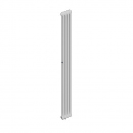 Радиатор трубчатый Rifar Tubog TUB 2180 - 4 секции DV1, цвет Ral 9016 - Белый
