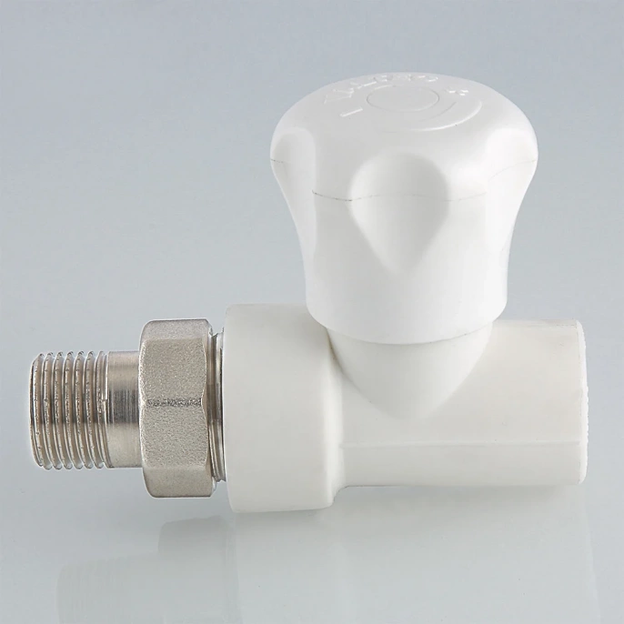 Вентиль Valtec PP-R 20 мм х 1/2" со сгоном прямой