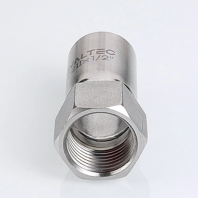 Вставка Inox-Press Valtec 22 мм х 1/2" (вн.резьба)