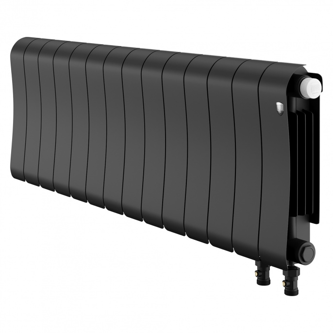 Радиатор биметаллический Royal Thermo Infinity 300 Noir Sable VR80 - 14 секций