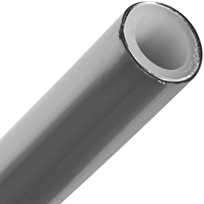 Труба стабильная Rommer PE-Xa/Al/PE-RT 16.2х2.6 (бухта 100 метров) серая