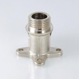 Угольник обжимной Valtec 16 мм х 1/2" (нар.резьба) водорозетка