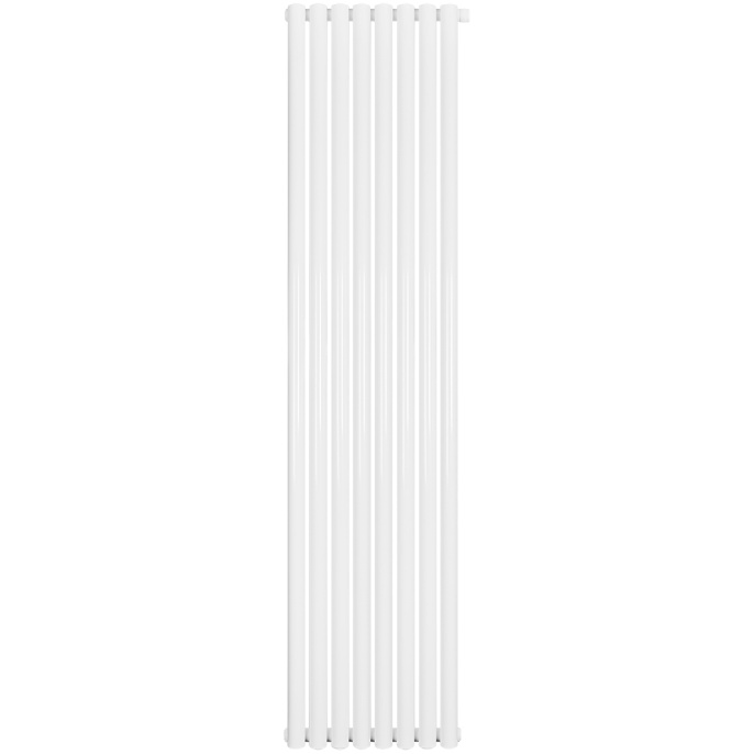 Трубчатый радиатор Stout TUBE ROUND R40 1-1750- 8 секций RT нижнее правое подключение (белый)