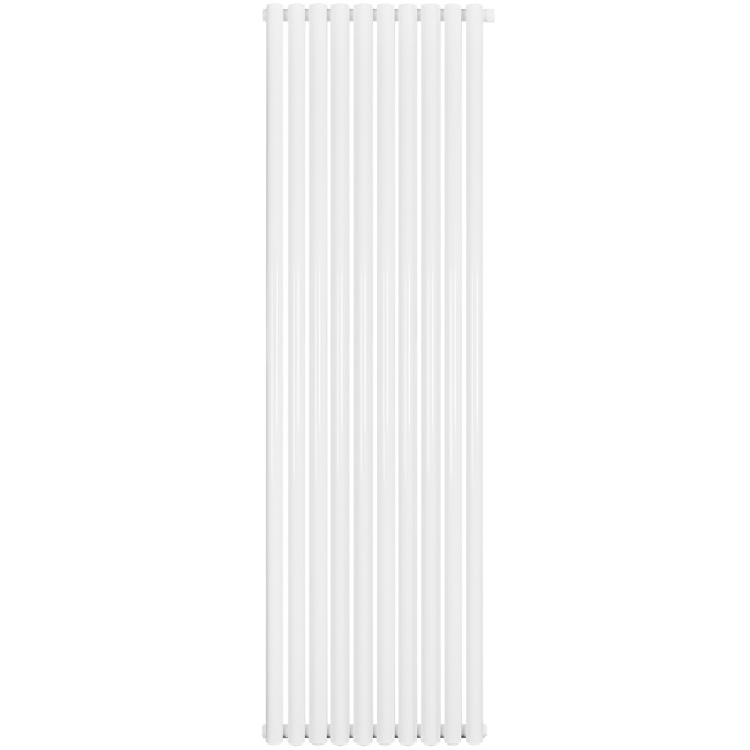 Трубчатый радиатор Stout TUBE ROUND R40 1-1750- 10 секций RT нижнее правое подключение (белый)
