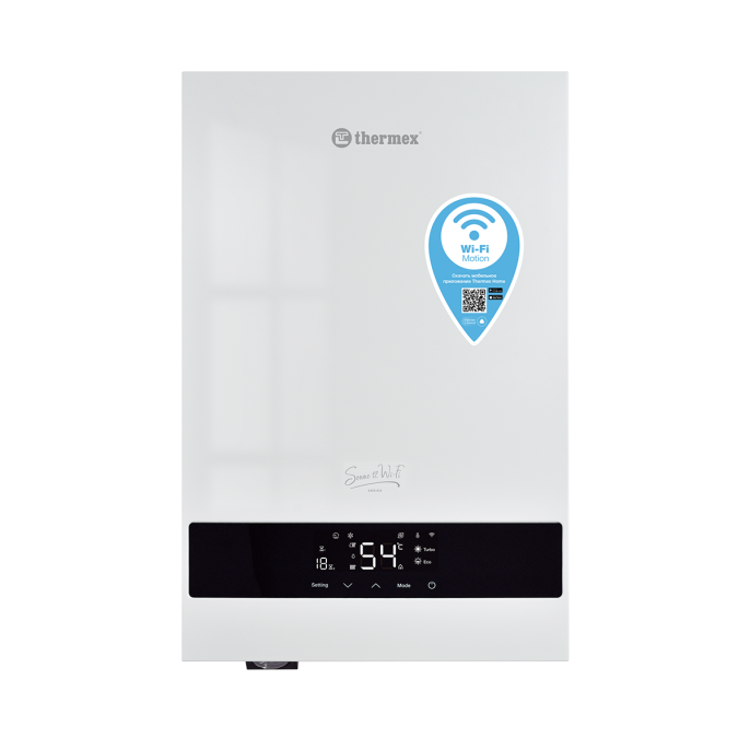 Настенный электрический котел Thermex Sonne 12 Wi-Fi (White)
