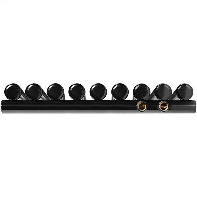 Трубчатый радиатор Stout TUBE ROUND R40 1-1750- 9 секций RT нижнее правое подключение (черный)