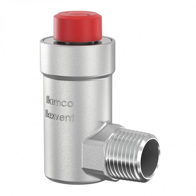 Автоматический поплавковый воздухоотводчик Flamco Flexvent H 1/2 никелированный