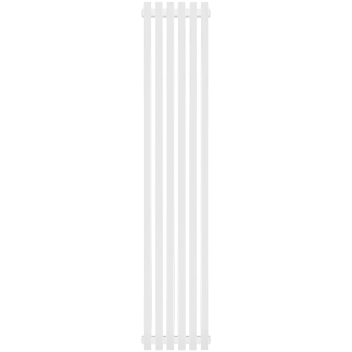 Трубчатый радиатор Stout TUBE QUADRO QV40-1750- 6 секций CU нижнее центральное подключение (белый муар)
