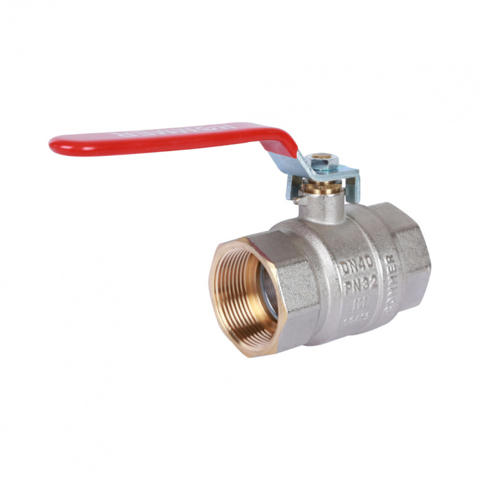 Кран шаровый Rommer 1 1/2" ВР-ВР, стандартный, ручка-рычаг