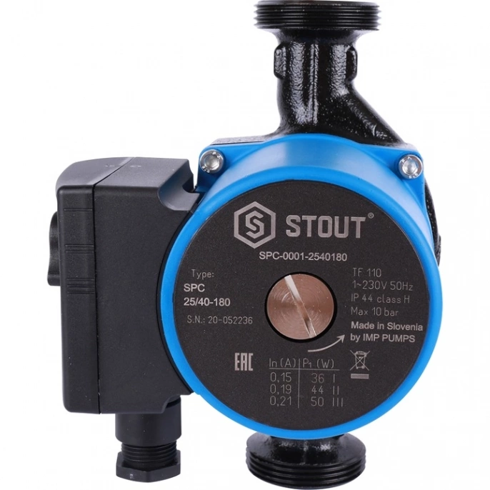 Насос циркуляционный Stout 25/40-180